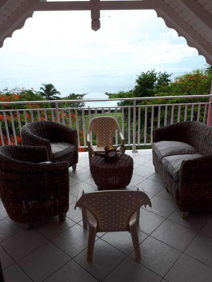 Habitation du Château d'Ô - Vue sur Mer Deshaies Extérieur photo